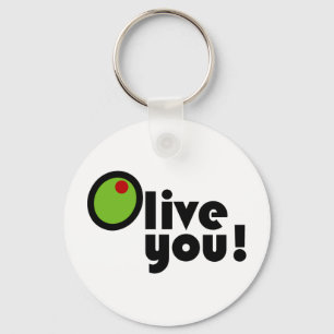 Olive You! Schlüsselanhänger