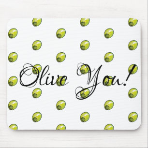 Olivegrün Mousepad