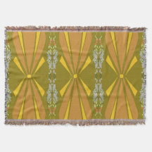 Oliven Art Deco Gold Burst