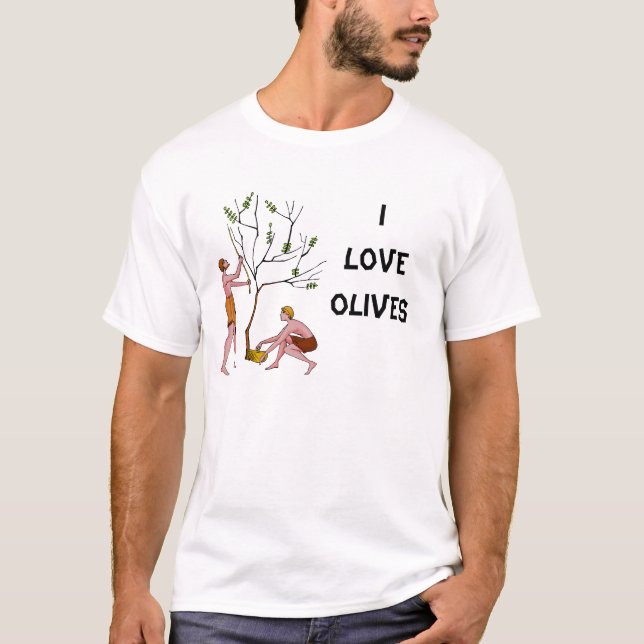 Oliven der Liebe I T-Shirt (Vorderseite)
