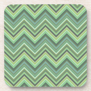 Oliven Green Zigzag Untersetzer