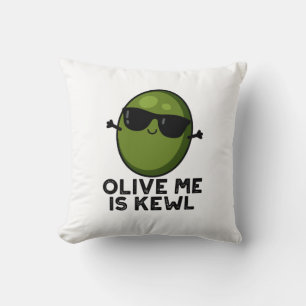Oliven Ich halte Coolen Olivenpuppen Kissen