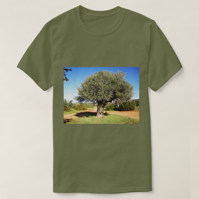 Olivenbaum T-Shirt (Design vorne)