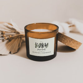 Olivenbäume duftendes Party für Säuglinge Rechteckiger Aufkleber