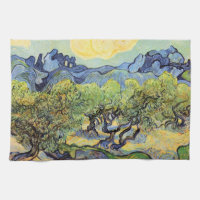 Olivenbäume mit Alpillen von Vincent van Gogh