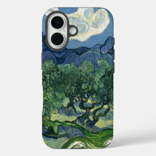 Olivenbäume nach Van Gogh Gemälde Art iPhone 16 Hülle