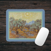 Olivenbäume Vincent Van Gogh Impressionismus Repli