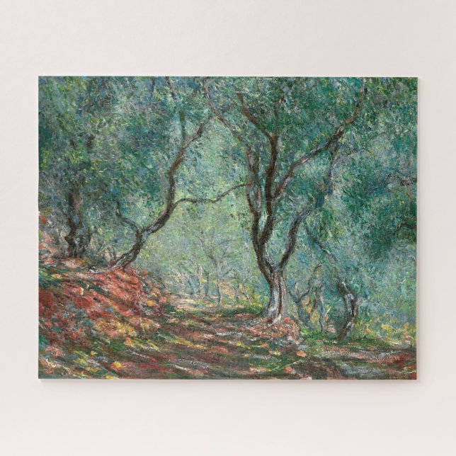 Olivenbaumholz im Moreno Gardens (von Monet) (Horizontal)