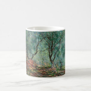 Olivenbaumholz im Moreno Gardens (von Monet) Kaffeetasse