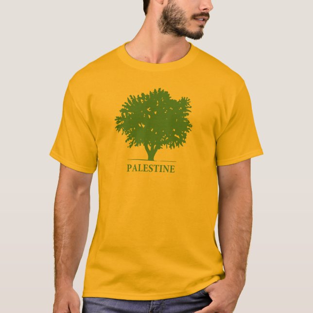 Olivenbaumt-shirt Palästinas T-Shirt (Vorderseite)