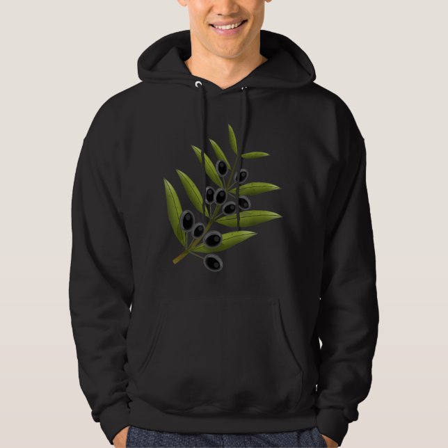 Olivengarten Hoodie (Vorderseite)