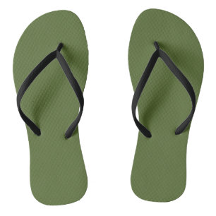 Olivengrün Flip Flops