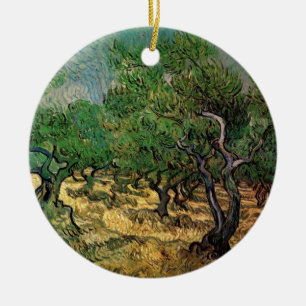 Olivenhain von Vincent van Gogh Keramikornament