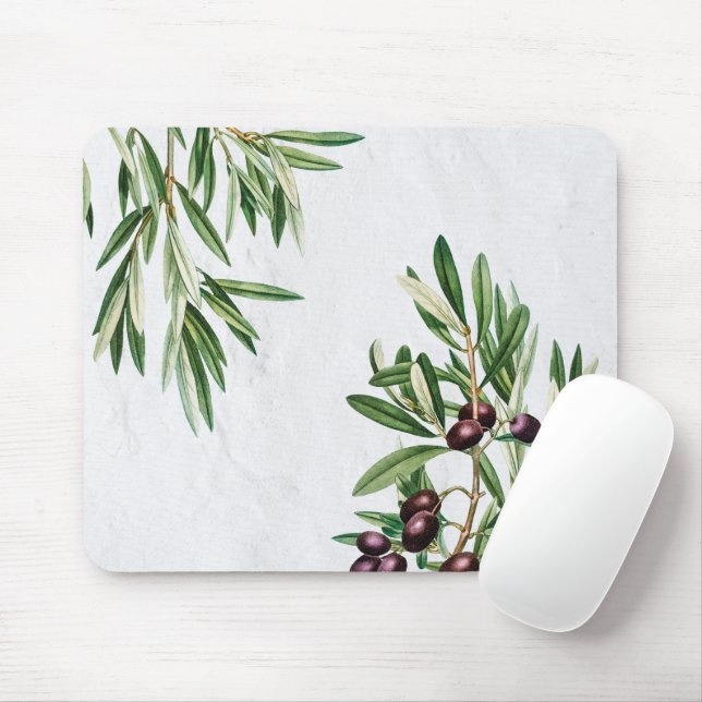 Olivenhaine Blätter Mittelmeerinsel Griechenland Mousepad (Mit Mouse)
