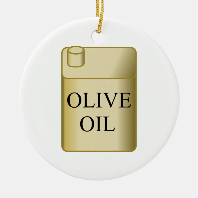 Olivenöl Keramik Ornament (Vorne)