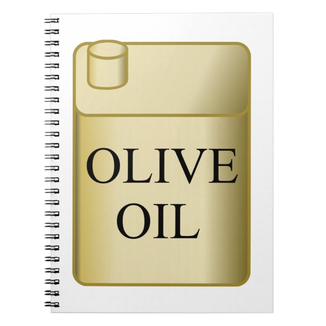Olivenöl Notizblock (Vorderseite)
