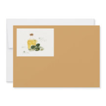 Olivenöleinladungskarte