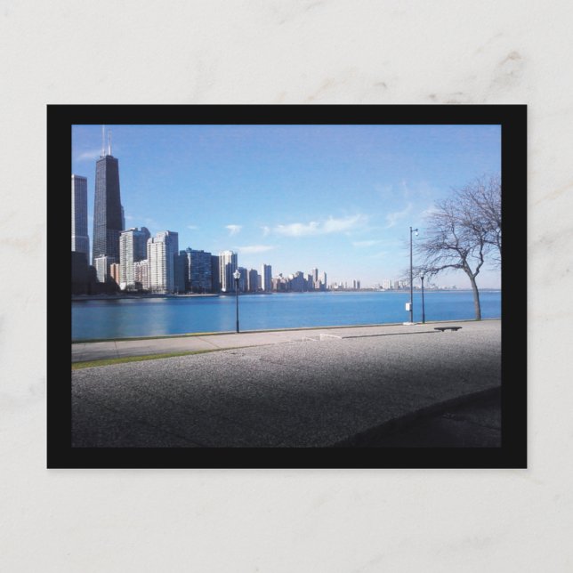 Olivenpark :: Winter Postkarte (Vorderseite)