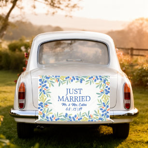 Olivenrahmen Frisch Vermählt Auto Banner