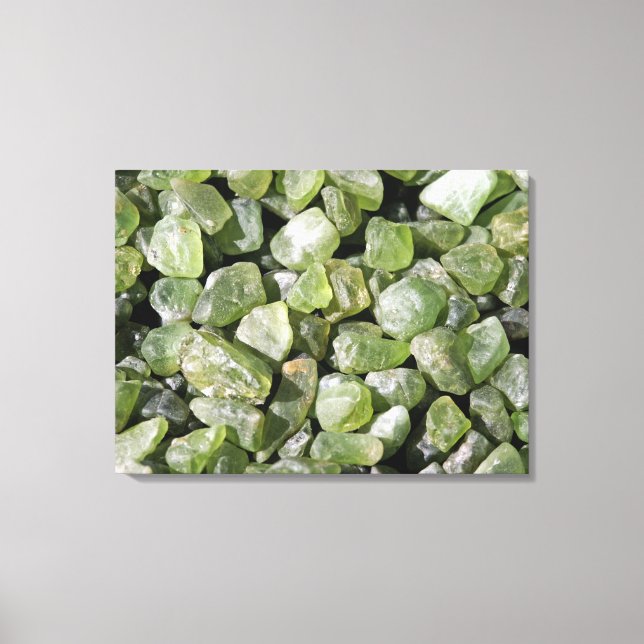 Olivensorte Peridot Leinwanddruck (Vorderseite)