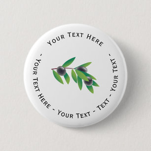 Olivenzweig Button