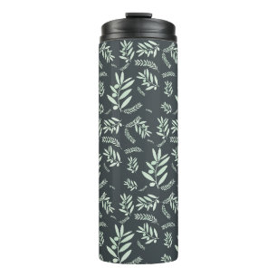 Olivenzweig-Thermal-Tumbler – Minimalist Botanica Thermosbecher