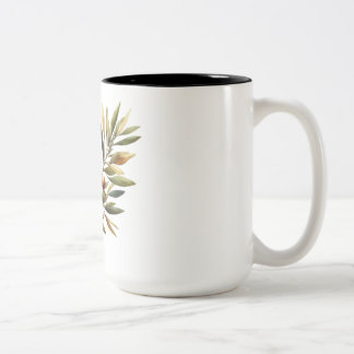 Olivenzweig Zweifarbige Tasse