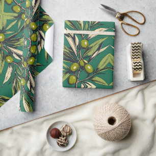 Olivenzweige Gratis Palästina Blumen & Botanicals Geschenkpapier