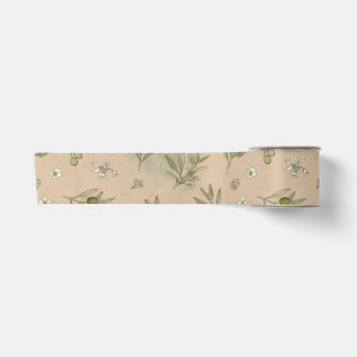 Olivenzweige Kraft Eco Botanical Satinband