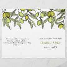 Olivenzweige Natur Grüne Botanische Hochzeit