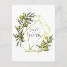 Olivenzweige Natur Grüne Botanische Hochzeit