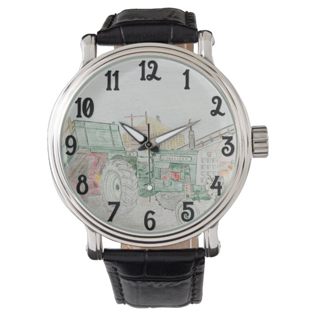 Oliver 1750 Harvest Watch Armbanduhr (Vorderseite)