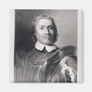 Oliver Cromwell, Lord Protector von England Magnet