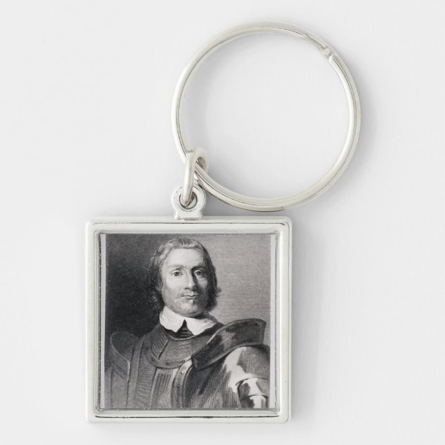 Oliver Cromwell, Lord Protector von England Schlüsselanhänger (Vorne)
