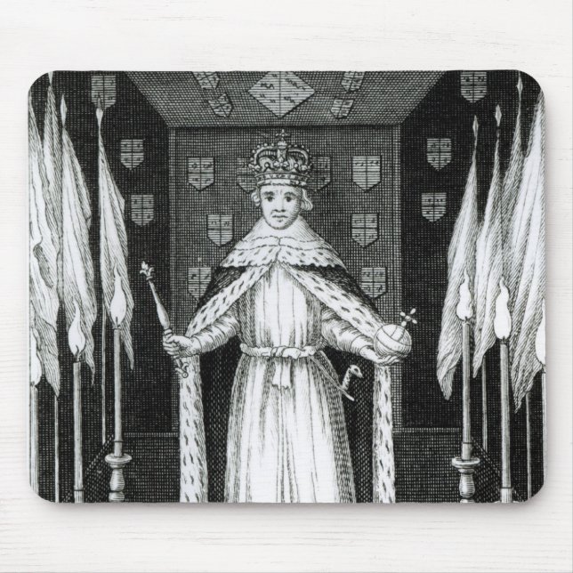 Oliver Cromwell stehend im Staat; Mousepad (Vorne)