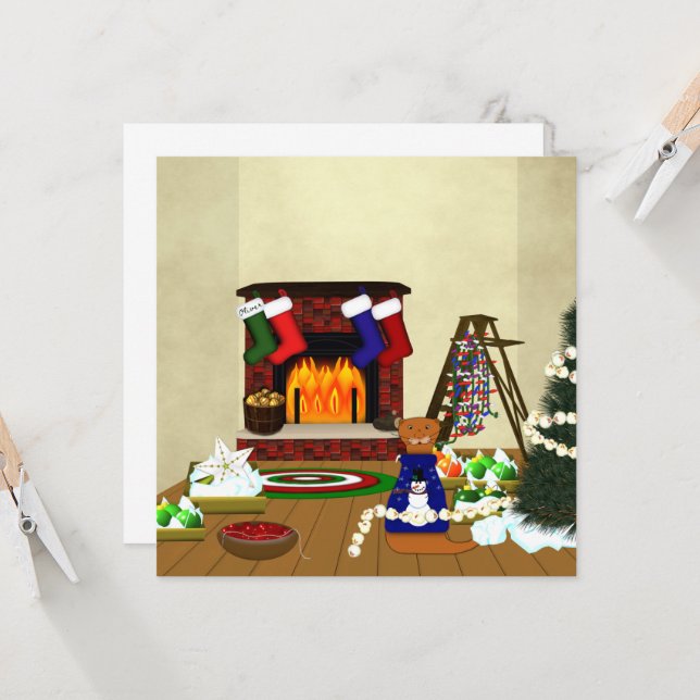 Oliver Decorations für Weihnachten (Vorderseite/Rückseite Beispiel)
