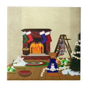 Oliver Decorations für Weihnachten Fliese