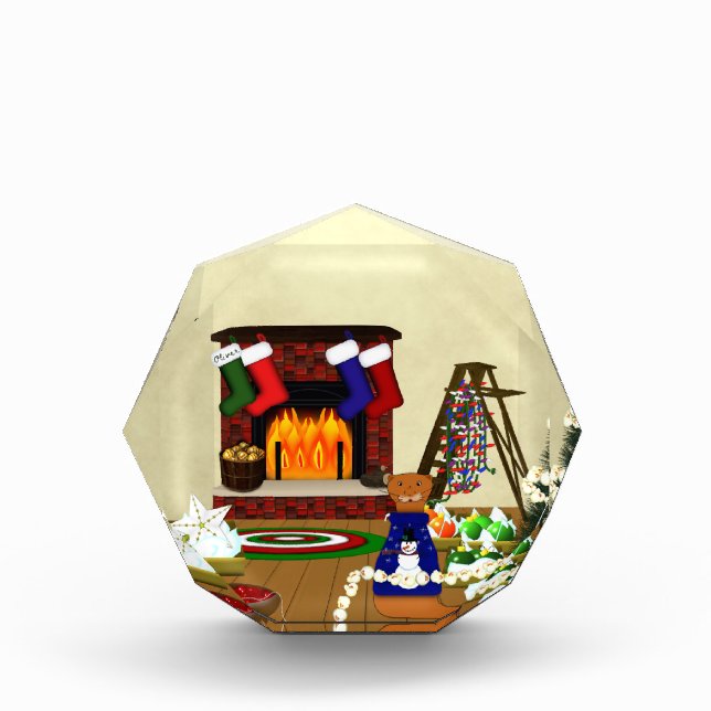 Oliver Decorations für Weihnachten Fotoblock (Vorderseite)