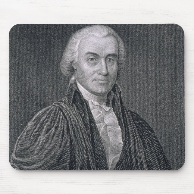 Oliver Ellsworth, graviert durch E. der Mackenzie Mousepad (Vorne)