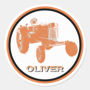 Oliver Farm Decal Runder Aufkleber
