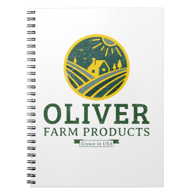 Oliver Farm Notizblock (Vorderseite)