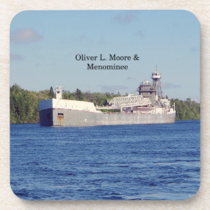 Oliver L. Moore & Menominee 6 Untersetzer