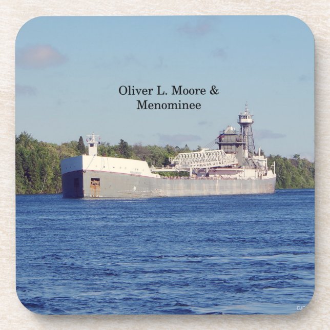 Oliver L. Moore & Menominee 6 Untersetzer (Vorderseite)