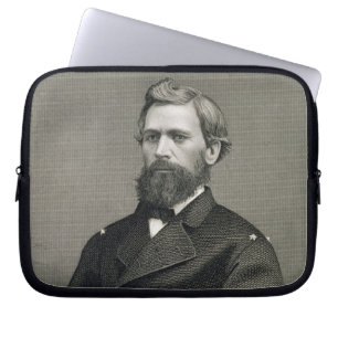 Oliver Otis Howard (1830-1909), graviert von Laptopschutzhülle