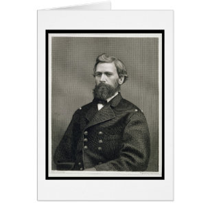 Oliver Otis Howard (1830-1909), Gravur von Robert