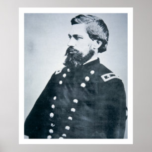 Oliver Otis Howard (b/w Foto) Poster