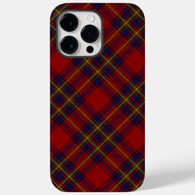 Oliver tartan rot-blau kariert Case-Mate iPhone 14 pro max hülle (Rückseite)