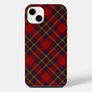 Oliver Tartan Rot Gelb Blau Kariert iPhone 14 Plus Hülle