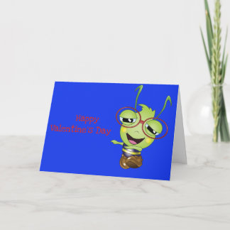 Oliver the Aphid Valentine's Day Card Karte