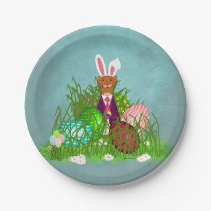 Oliver The Otter and the Great Easter Egg Hunt Pappteller